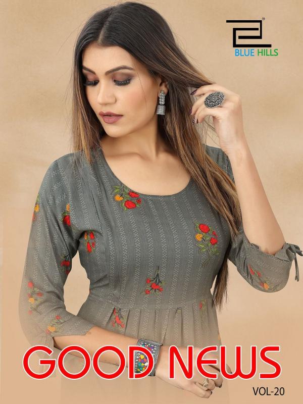 Blue Hills Good News 20 Feeding Rayon Kurti Collection